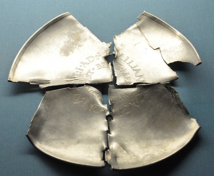 Silver plate of I Adiutrix